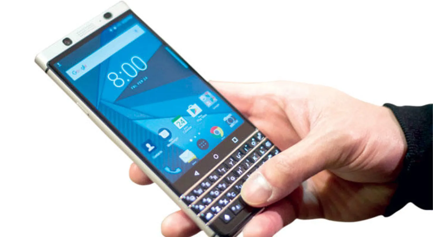 هاتف «كي وان» الجديد... يجتذب عشاق «بلاكبيري» القدامى