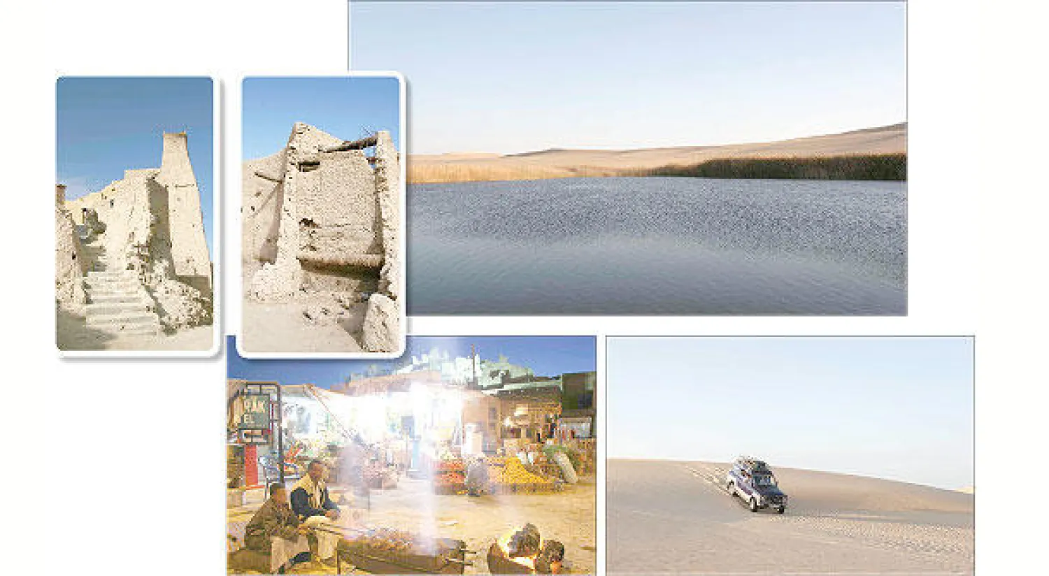 عين كليوباترا تتغير حرارتها حسب ساعات اليوم  - واحة سيوة جنة في قلب الصحراء الغربية - متعة السفاري في بحر الرمال الأعظم - سوق تقليدية في سيوة