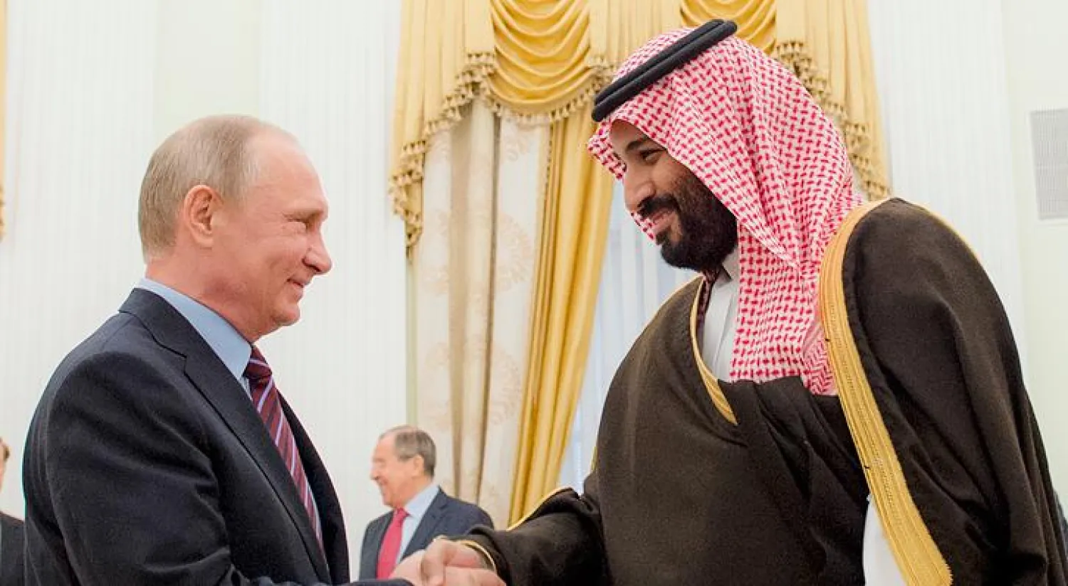 الأمير محمد بن سلمان مع الرئيس الروسي فلاديمير بوتين (واس)