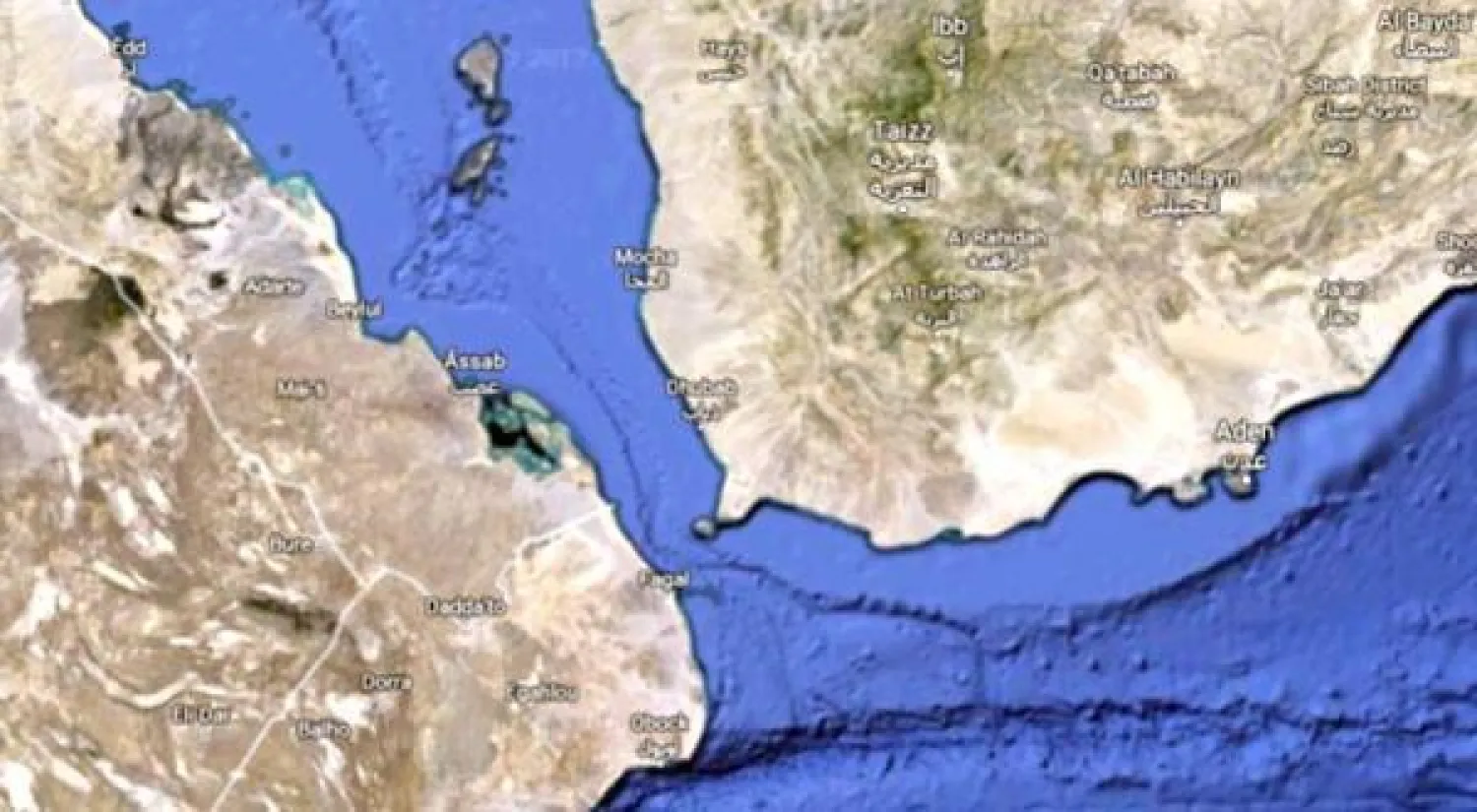 باب المندب (غوغل)