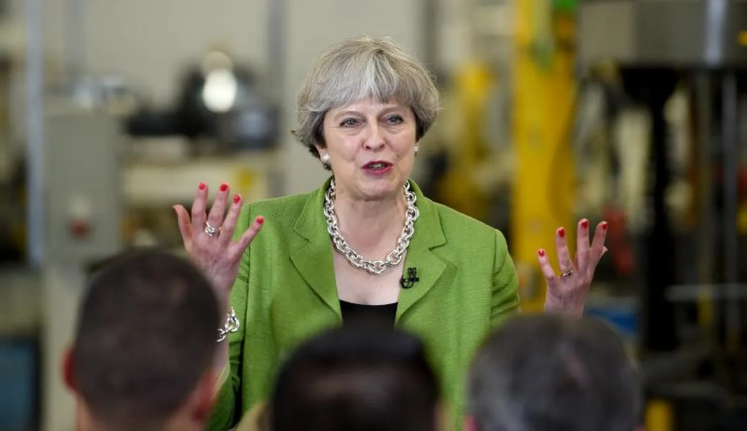 رئيسة الوزراء البريطانية تيريزا ماي (إ.ب.أ)