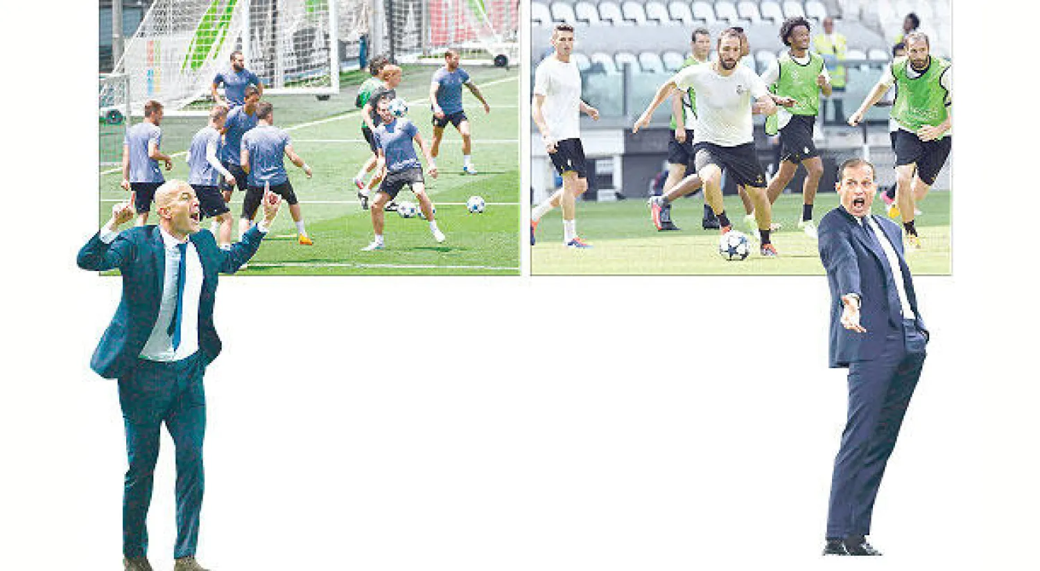 ريال مدريد يتطلع لتأكيد همينته القارية... ويوفنتوس للعودة بين الكبار