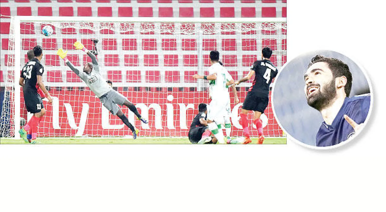 عمر خربين شكل علامة هلالية فارقه في الآسيوية  - تشكيلة الأهلي ما زالت بحاجة لعناصر أكثر فاعلية كي تنافس على اللقب («الشرق الأوسط»)