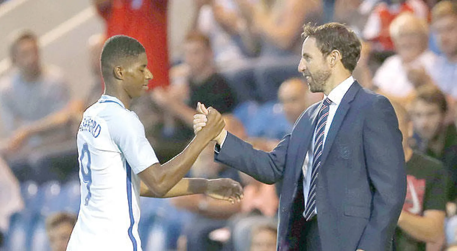 ساوثغيت دافع عن دعمه لراشفورد («الشرق الأوسط})