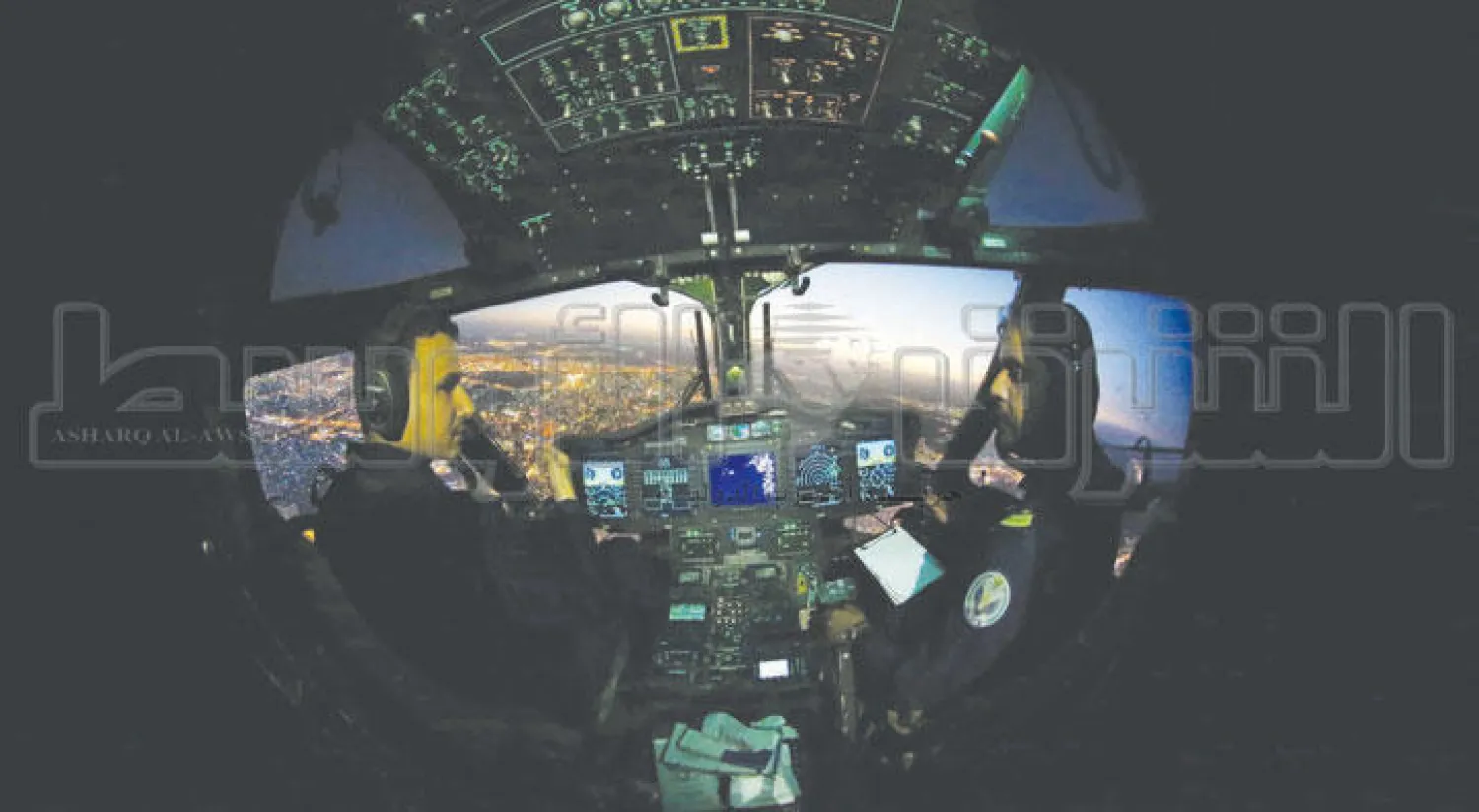 الحرم المكي من ارتفاع 3 آلاف قدم (تصوير: أحمد حشاد)