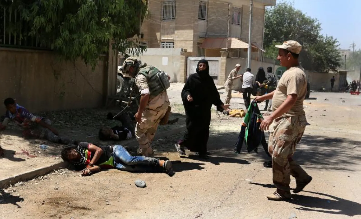 داعش يعدم الفارين من غرب الموصل (إ.ب.أ)