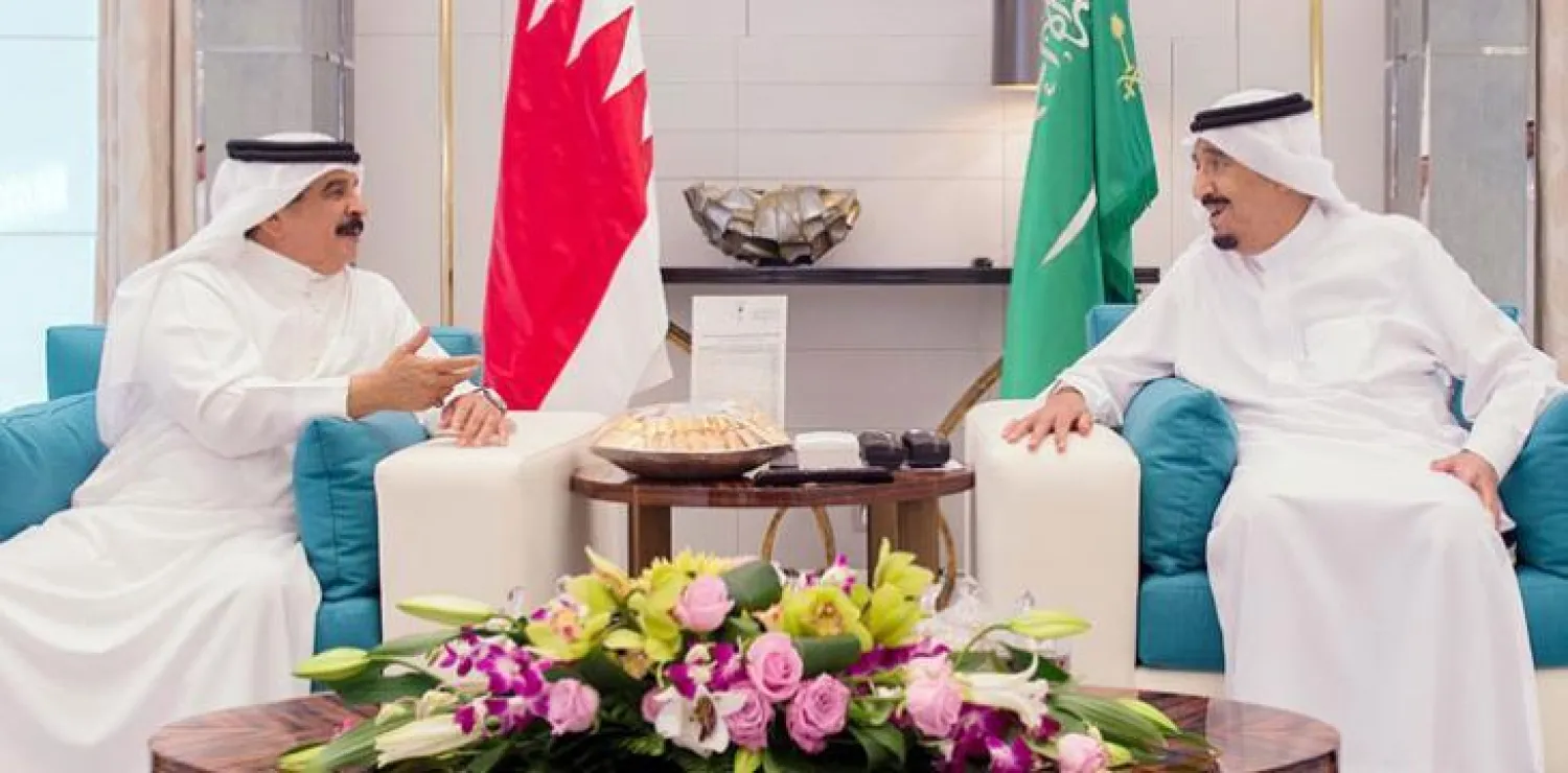 خادم الحرمين الشريفين يستقبل ملك البحرين - أرشيف («الشرق الأوسط»)