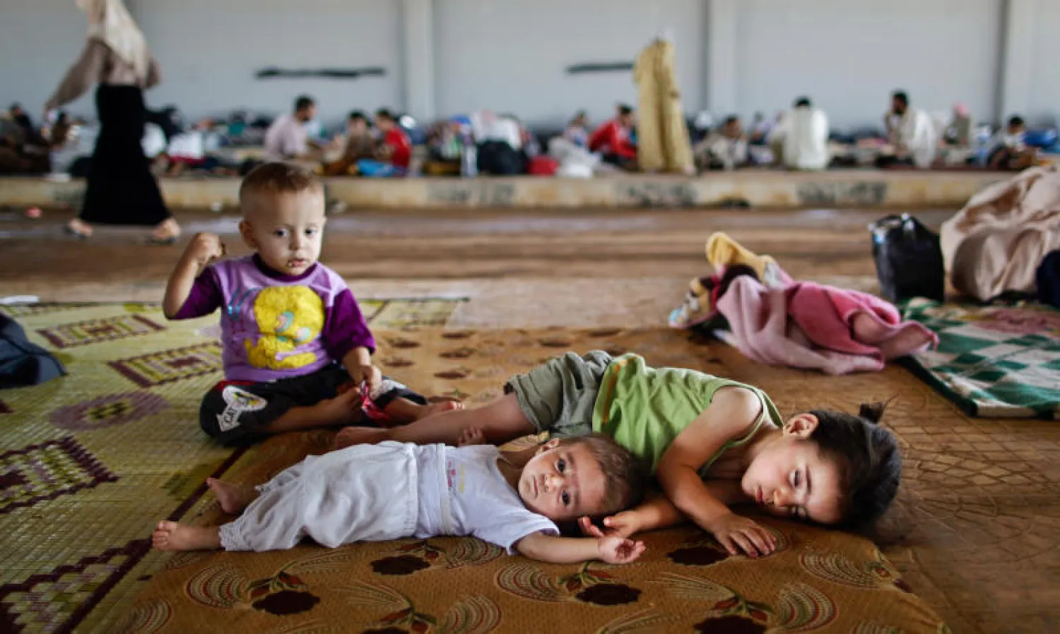 رصد حالات شلل أصابت أطفالا سوريين في محافظة دير الزور (ناشيونال جيوغرافيك)