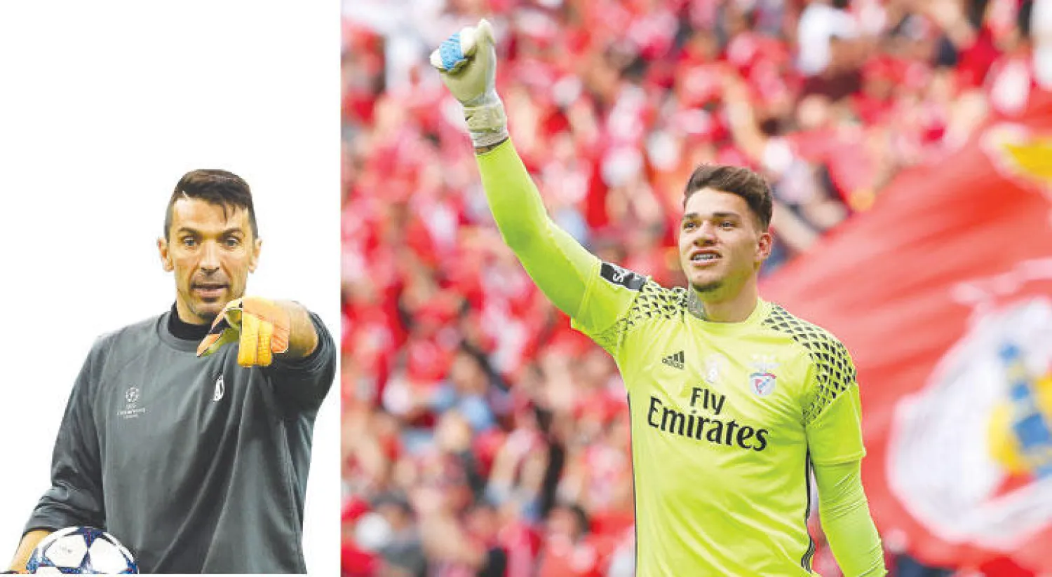 إيدرسون قادته قدماه إلى مانشستر سيتي (إ.ب.أ) - بوفون... أغلى حارس على مر العصور (إ.ب.أ)