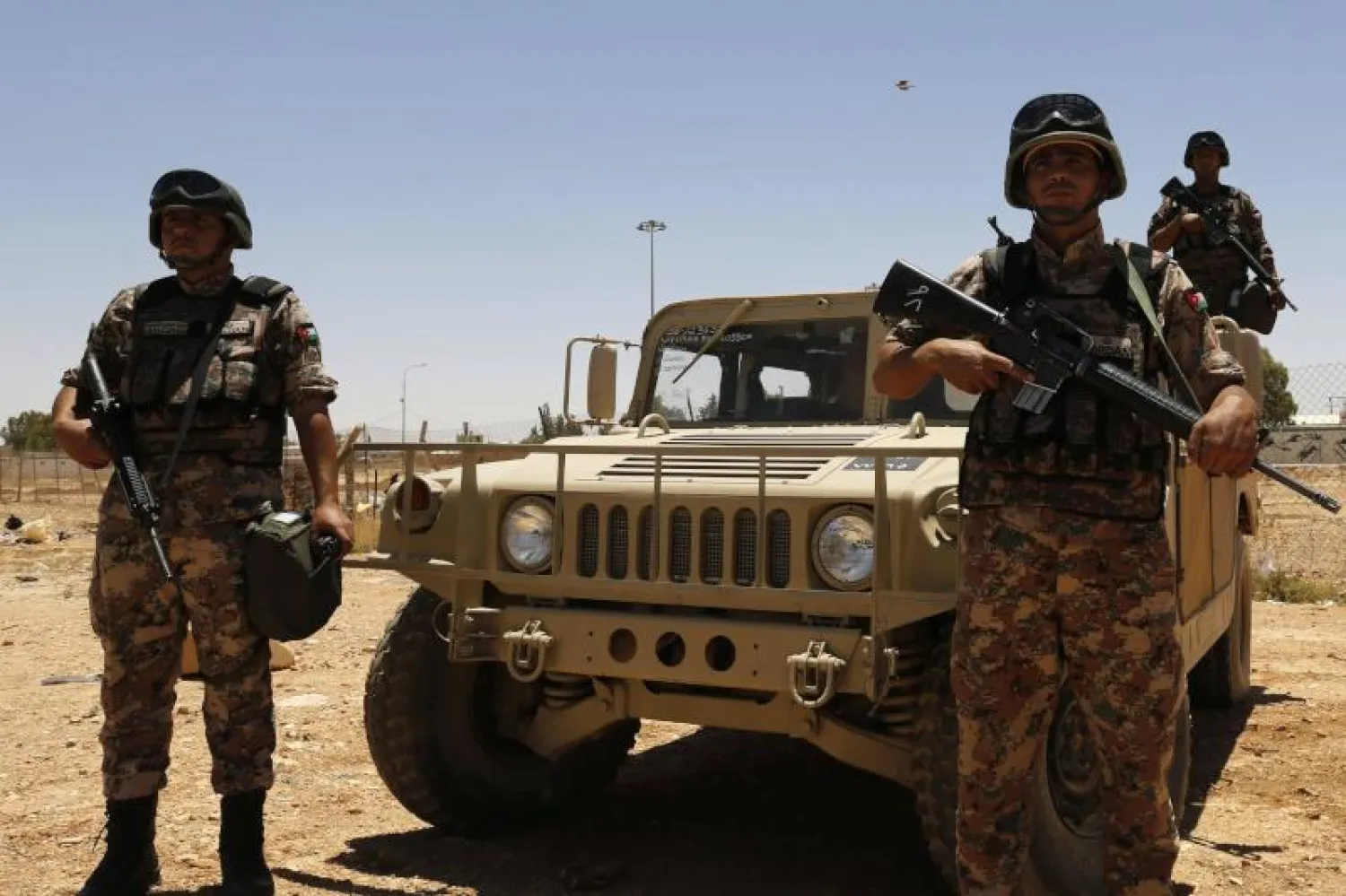 عناصر من الجيش الأردني