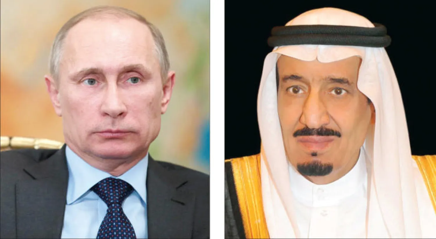 الملك سلمان والرئيس الروسي استعرضا هاتفياً التطورات في المنطقة