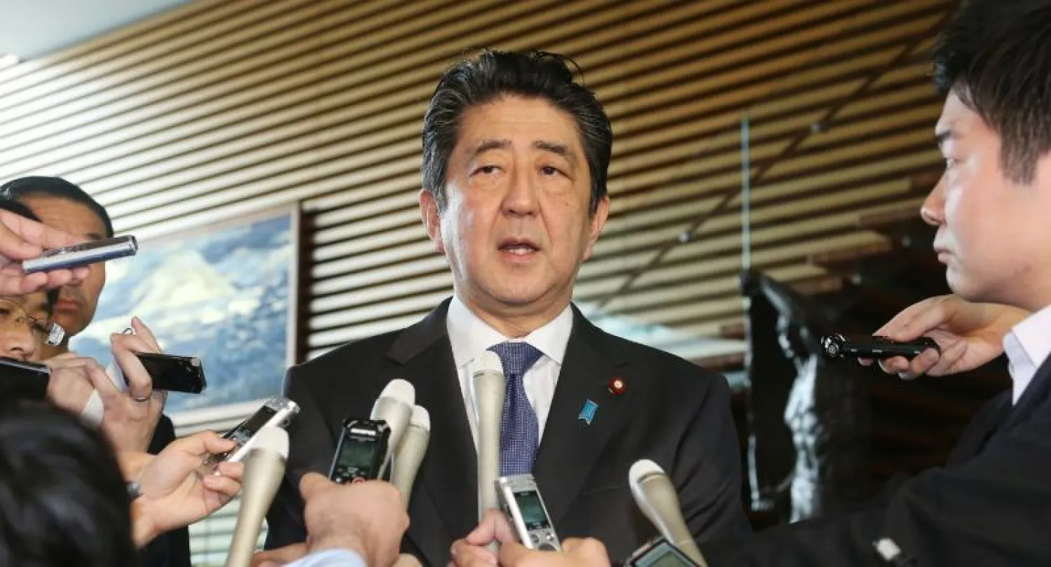 رئيس الوزراء شينزو آبي (أ.ف.ب)