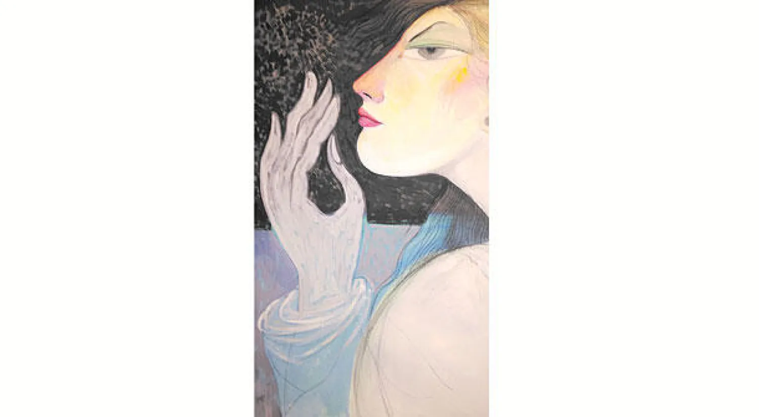 لوحة «أحاسيس وتردد»