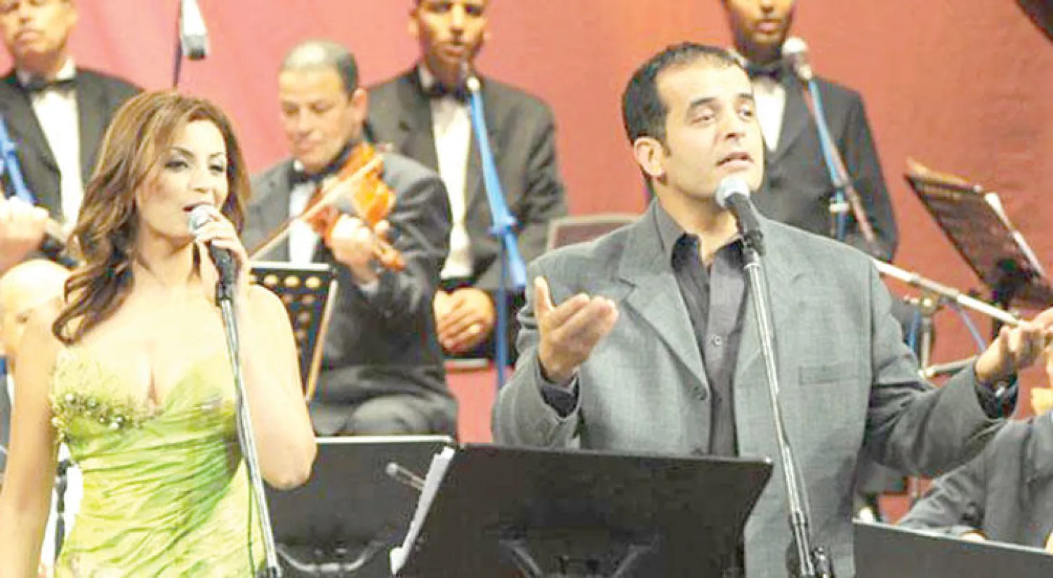 محمد الجبالي أحد أصوات عرض الافتتاح