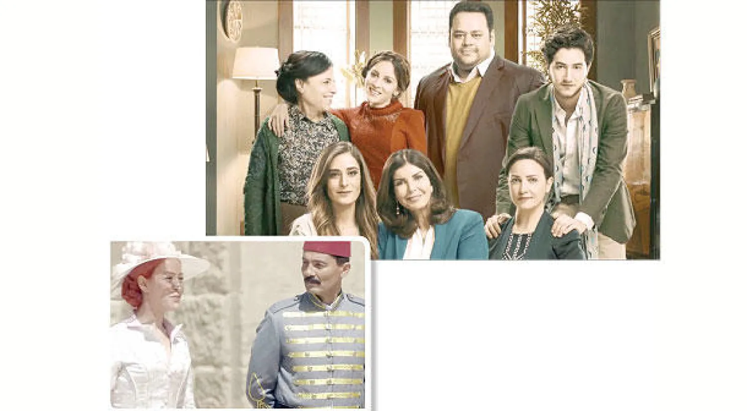 أبطال «لا تطفئ الشمس» - مشهد من «واحة الغروب»