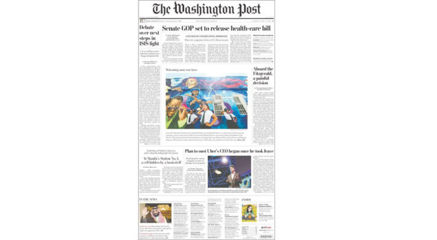 افتتاحيات الصحف الأميركية تنقسم بين «أوباما كير» و«ترمب كير»