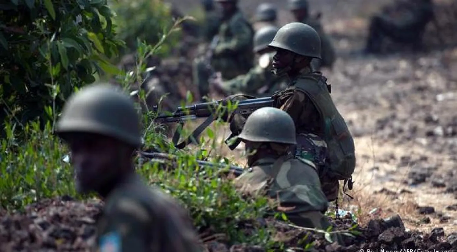 عناصر من الجيش الكونغولي (أ.ف.ب)