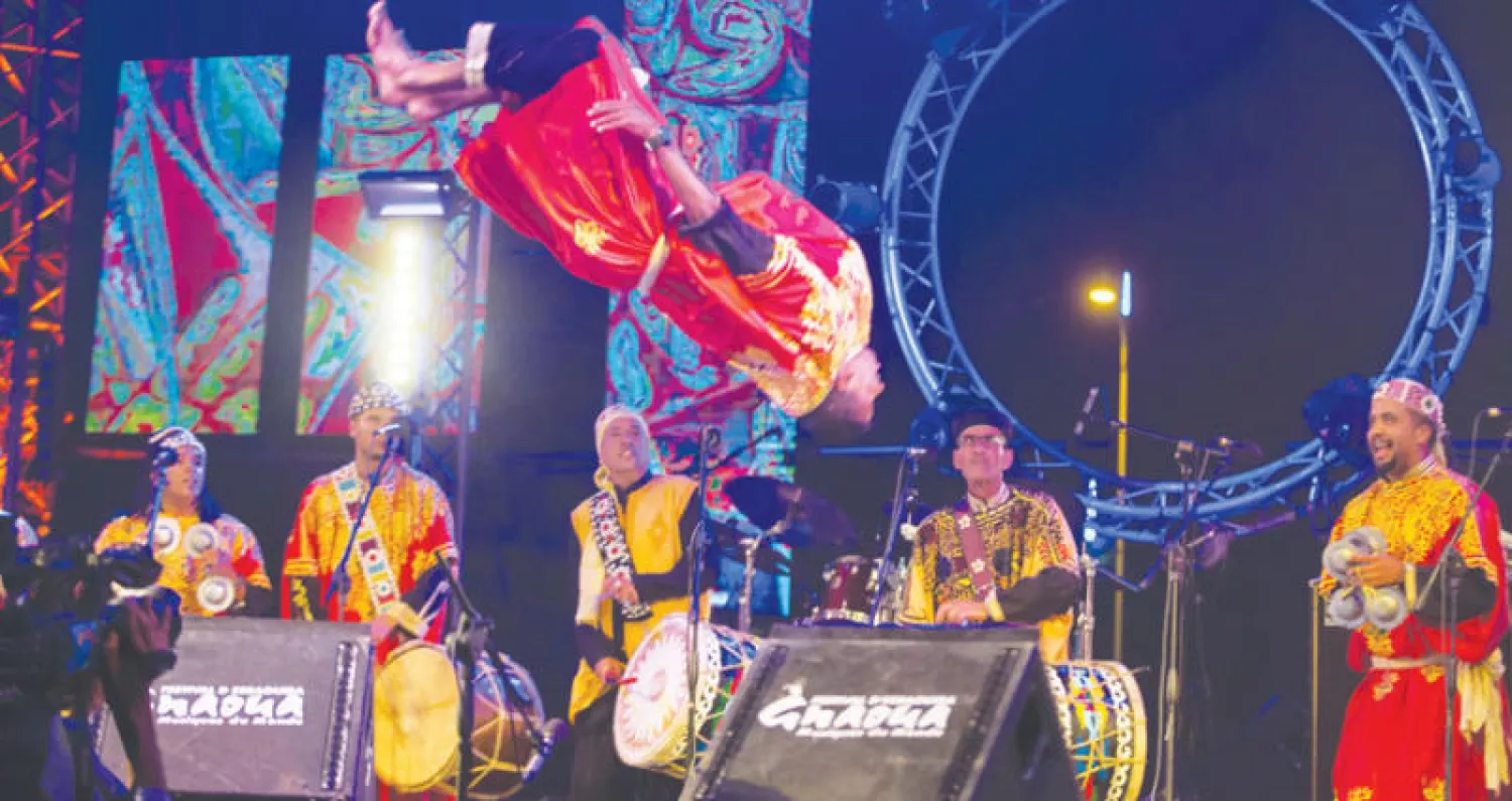 جانب من اختتام فعاليات «مهرجان كناوة وموسيقى العالم» في دورته العشرين