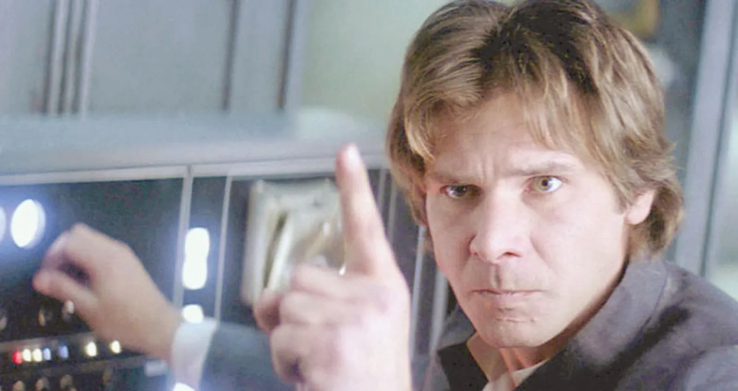 هاريسون فورد الذي لعب شخصية «هان صولو» الأصلية