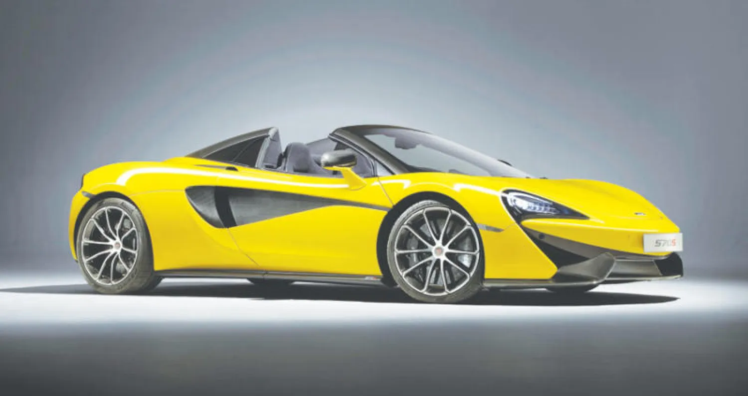 سيارة «ماكلارين» 570 الفئة «سبايدر» المكشوفة-2