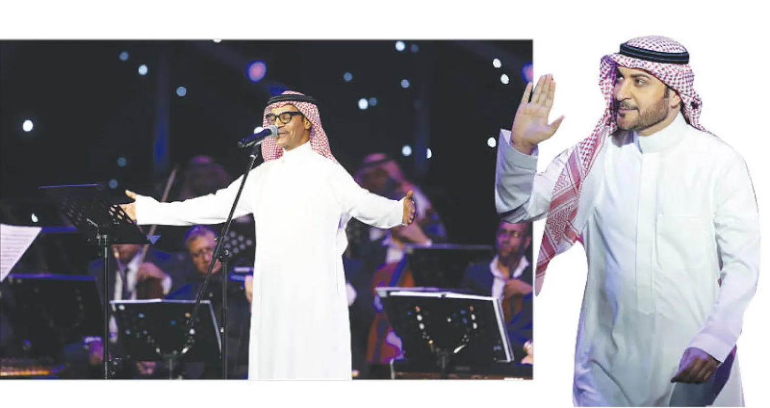 ماجد المهندس -  (تصوير: بشير الصالح)  - رابح صقر (تصوير: عدنان مهدلي)