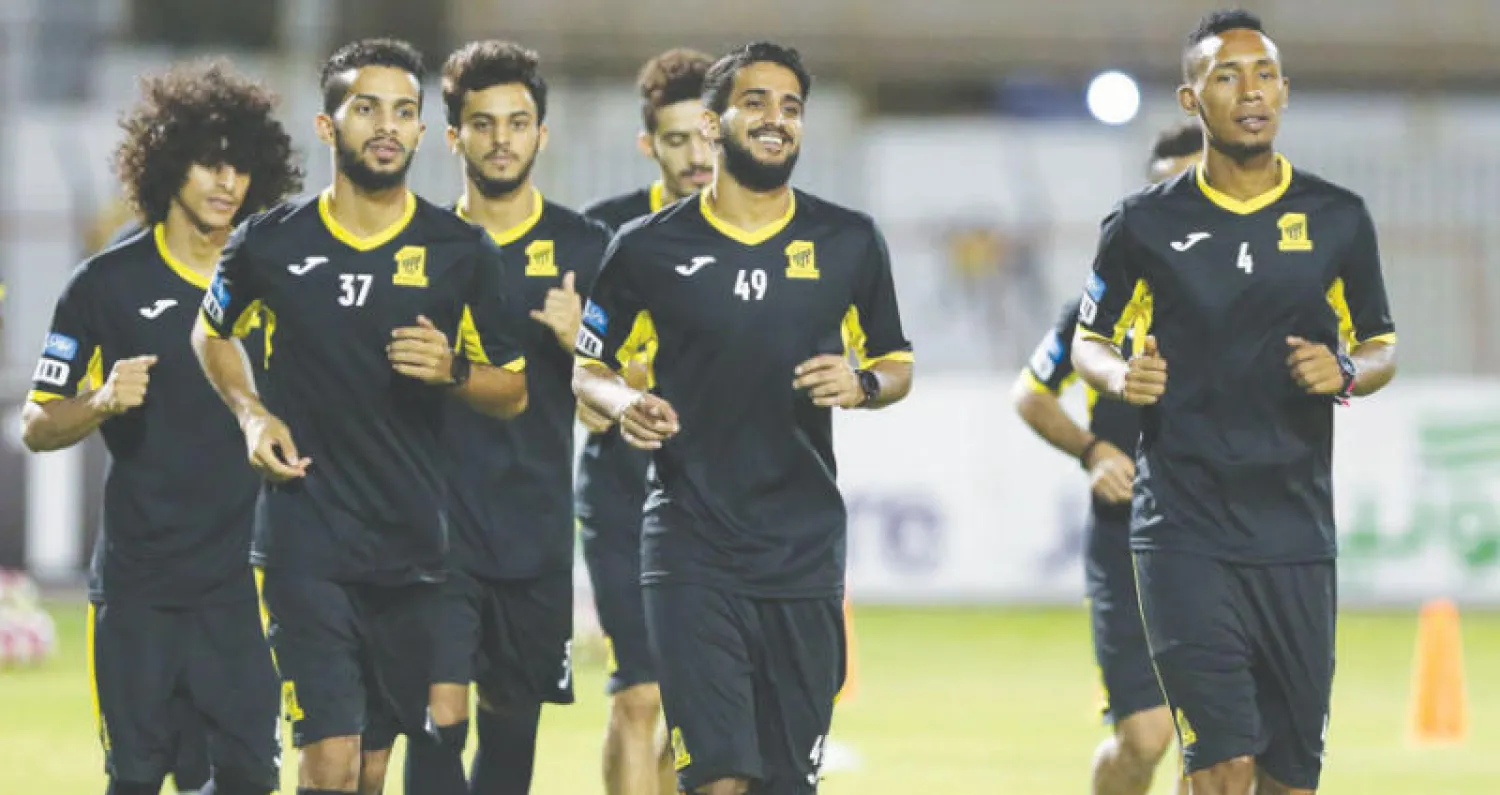 من تدريبات الاتحاد الأخيرة (المركز الإعلامي بنادي الاتحاد)