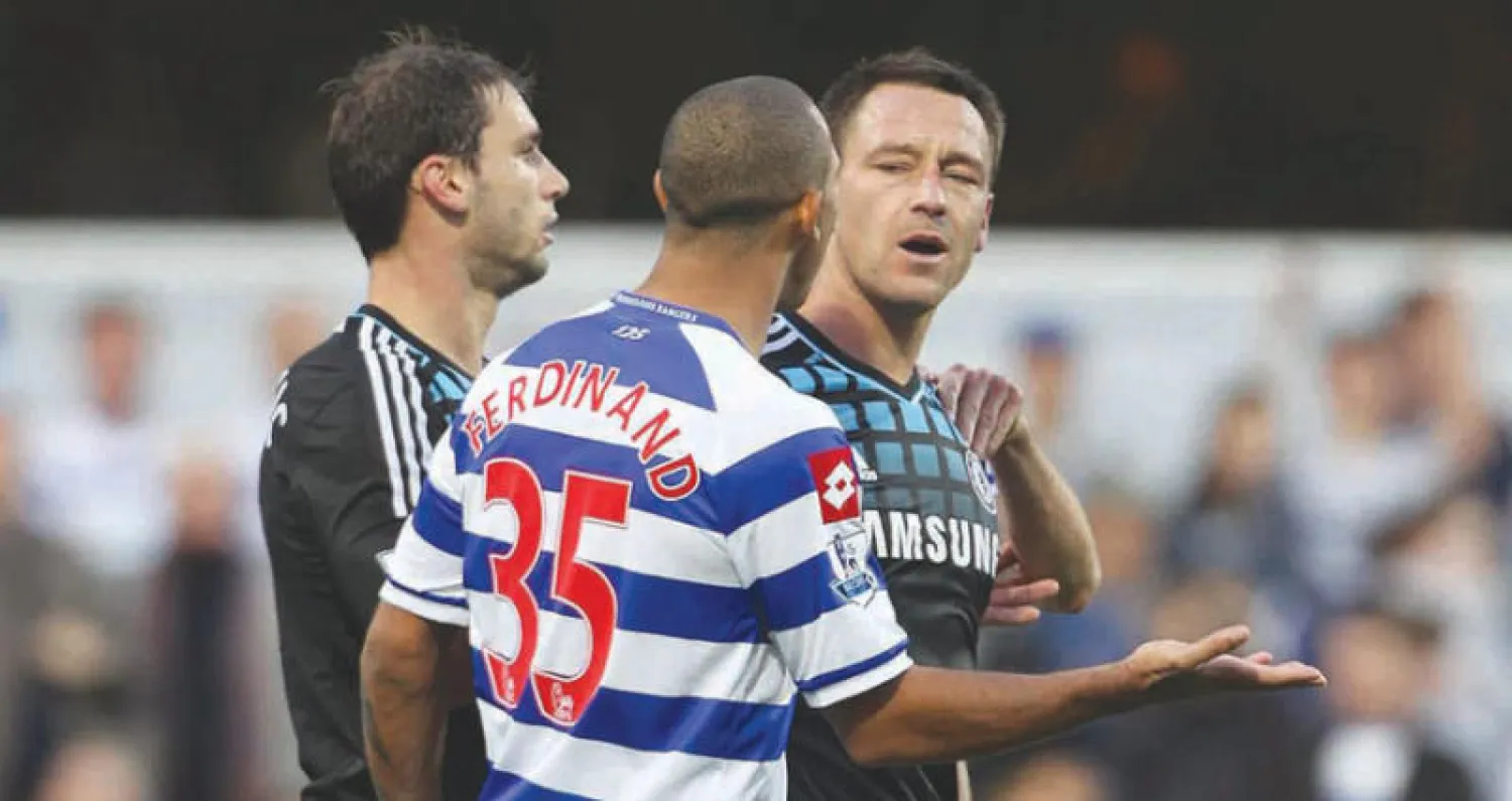 تيري يوجه كلماته العنصرية لأنطون فرديناند لاعب كوينز بارك رينجرز عام 2011