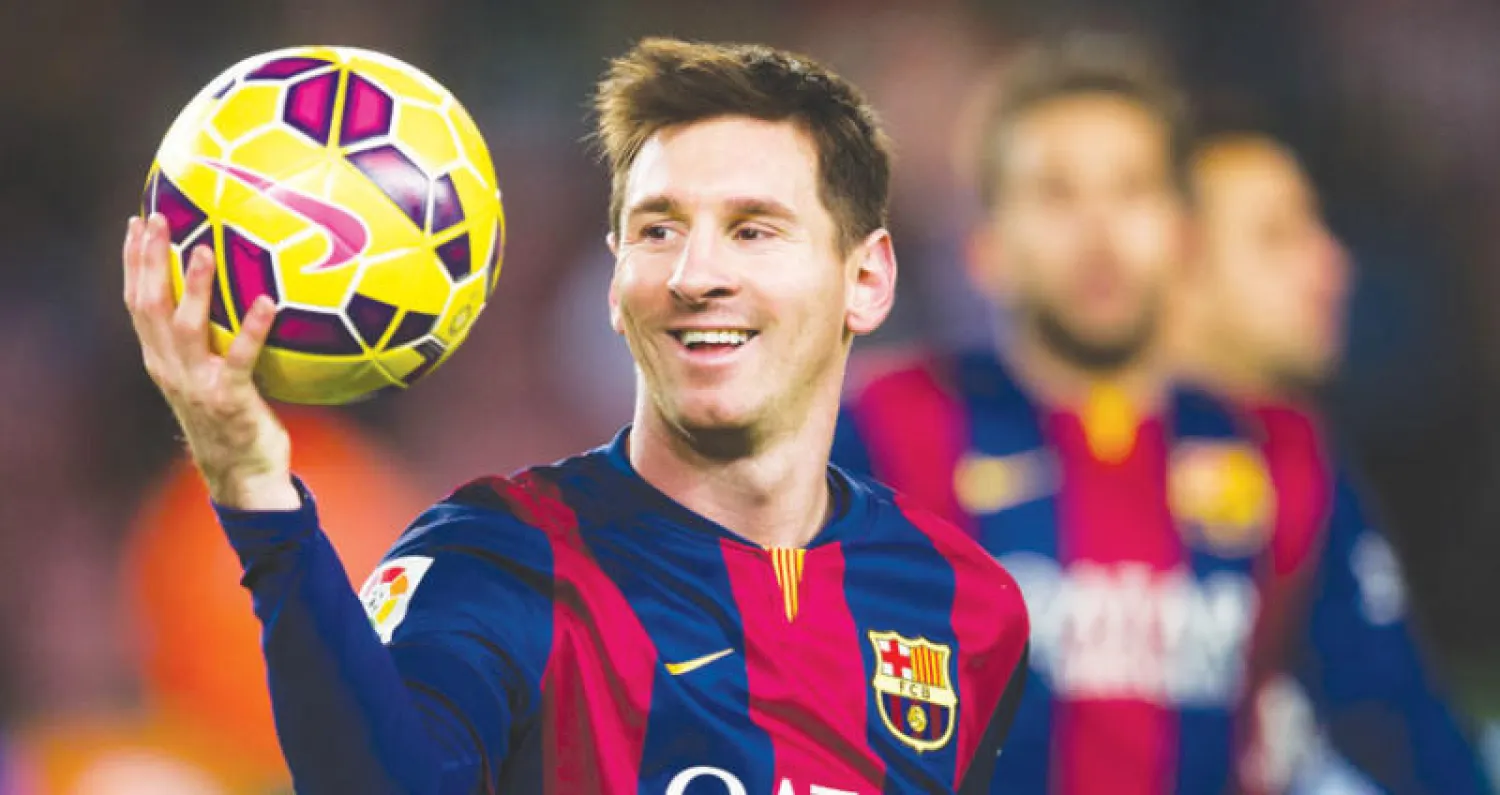 ميسي يصبح الأعلى دخلاً في العالم