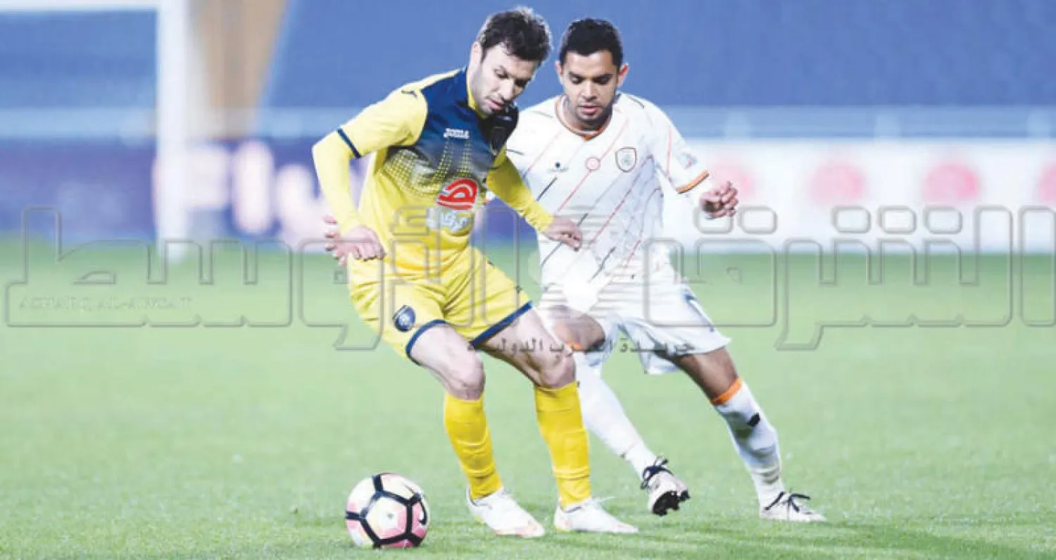 جانب من مباراة للتعاون في دوري المحترفين الموسم الماضي (تصوير: سعد العنزي)