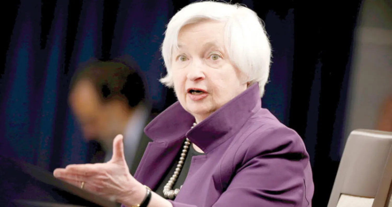 جانيت يلين رئيسة مجلس الاحتياطي الأميركي (رويترز)