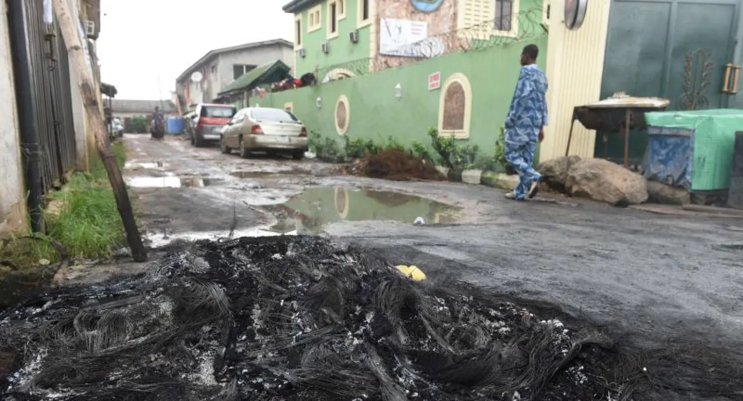 صورة لاعتداء سابق بنيجيريا (أ.ف.ب)