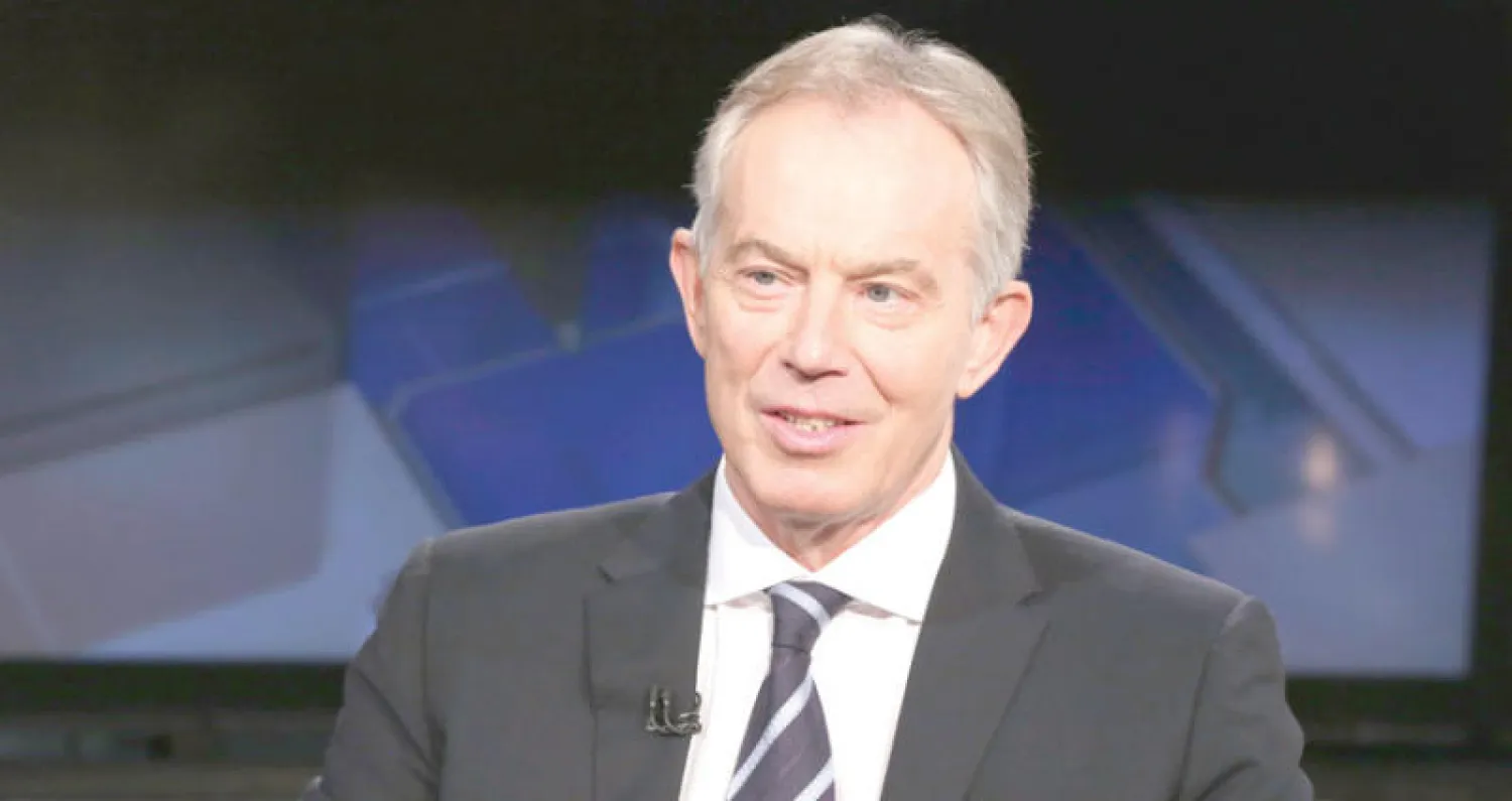 توني بلير يأمل في تفادي خروج صعب من الاتحاد الأوروبي (أ.ب)