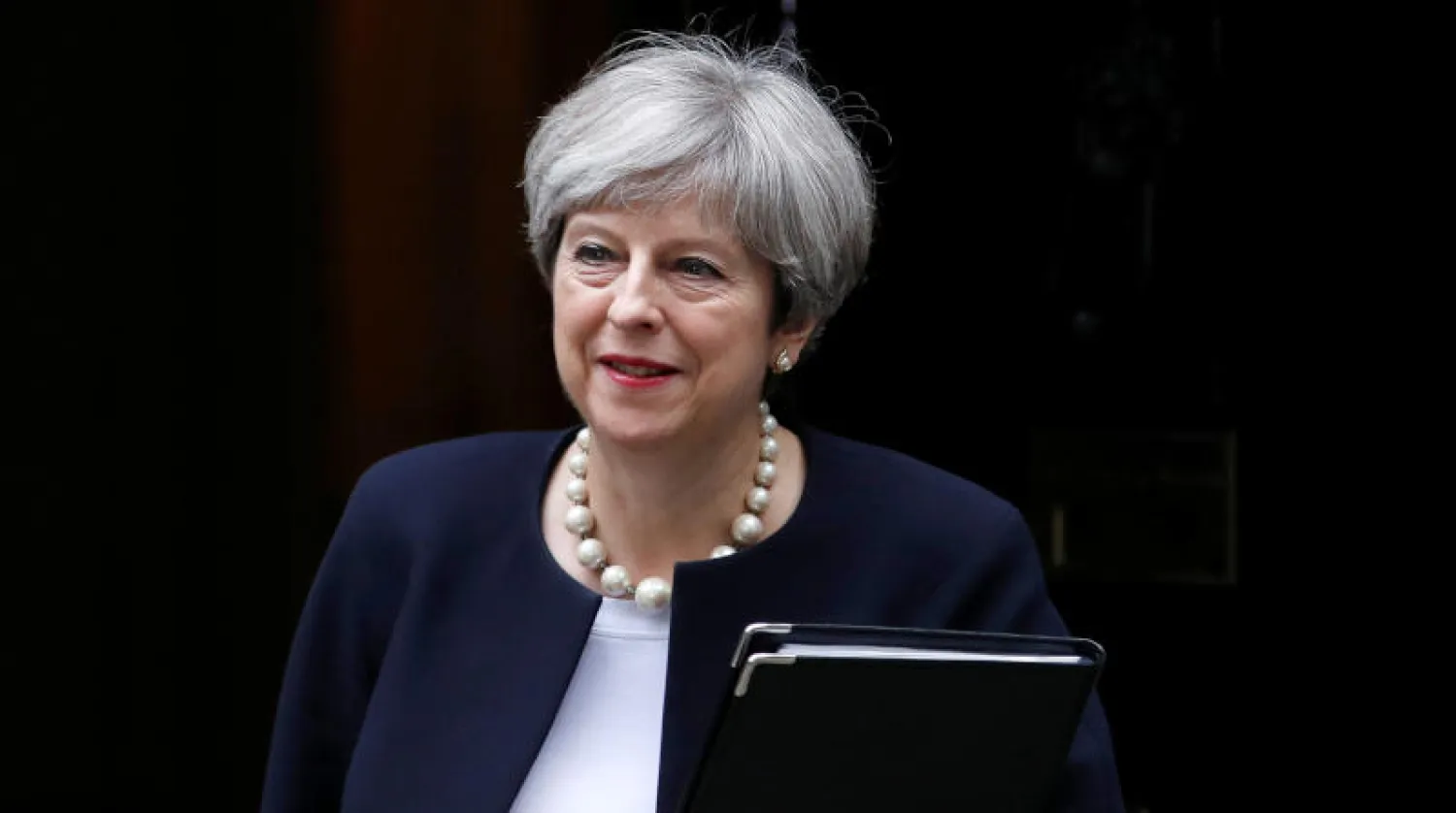 رئيسة الوزراء البريطانية تيريزا ماي (رويترز)