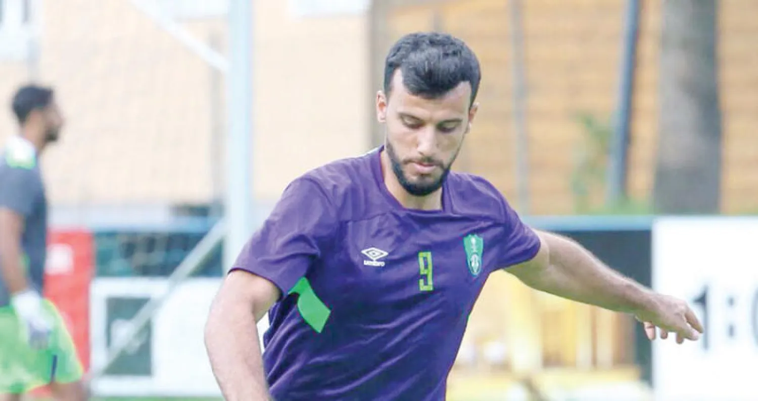 عمر السومة في تدريبات الأهلي بمعسكر النمسا (المركز الإعلامي بالنادي الأهلي)