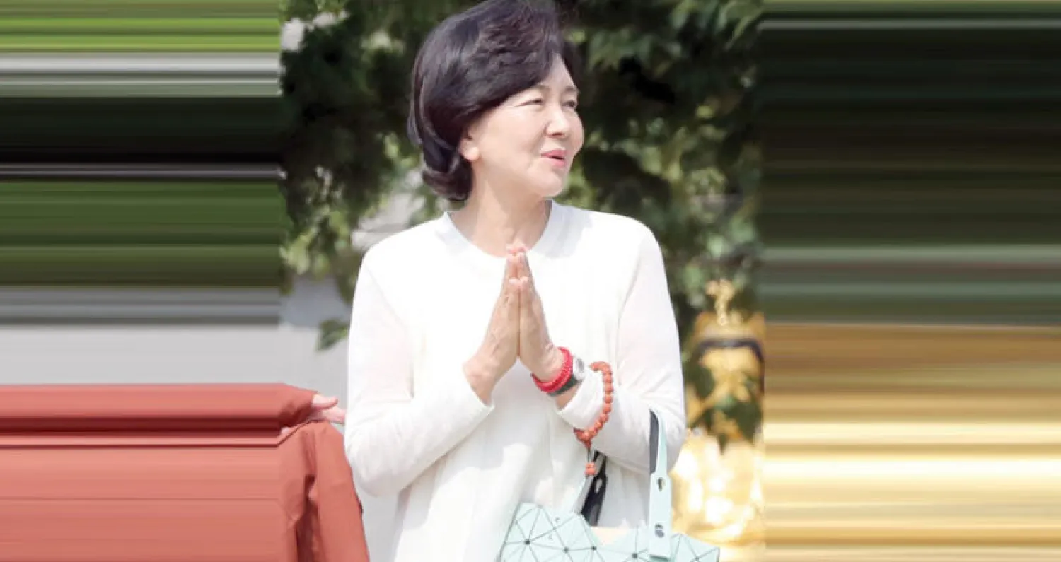 لي بو جن وريثة مجموعة «سامسونغ» (إ.ب.أ)