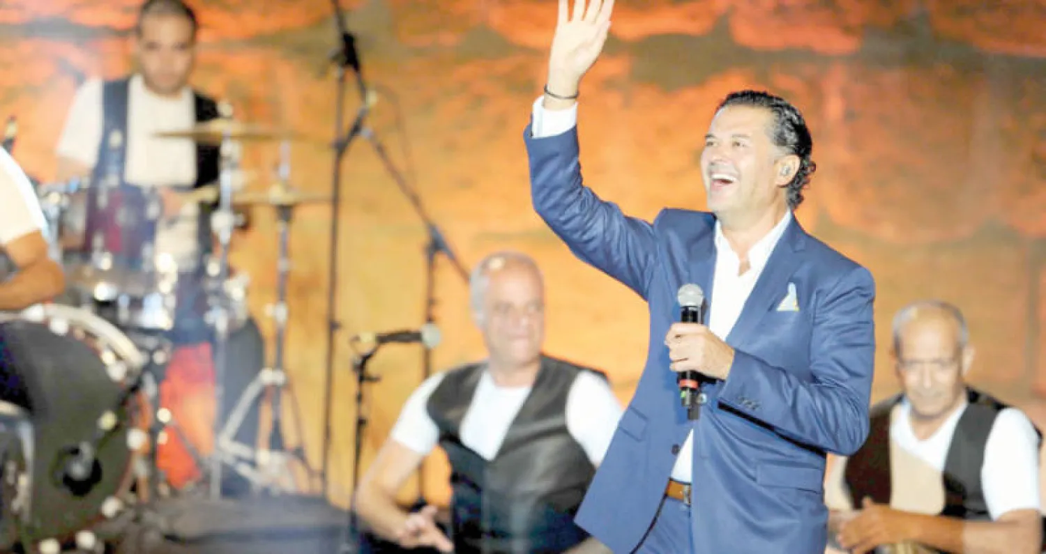 راغب علامة (أ.ف.ب)