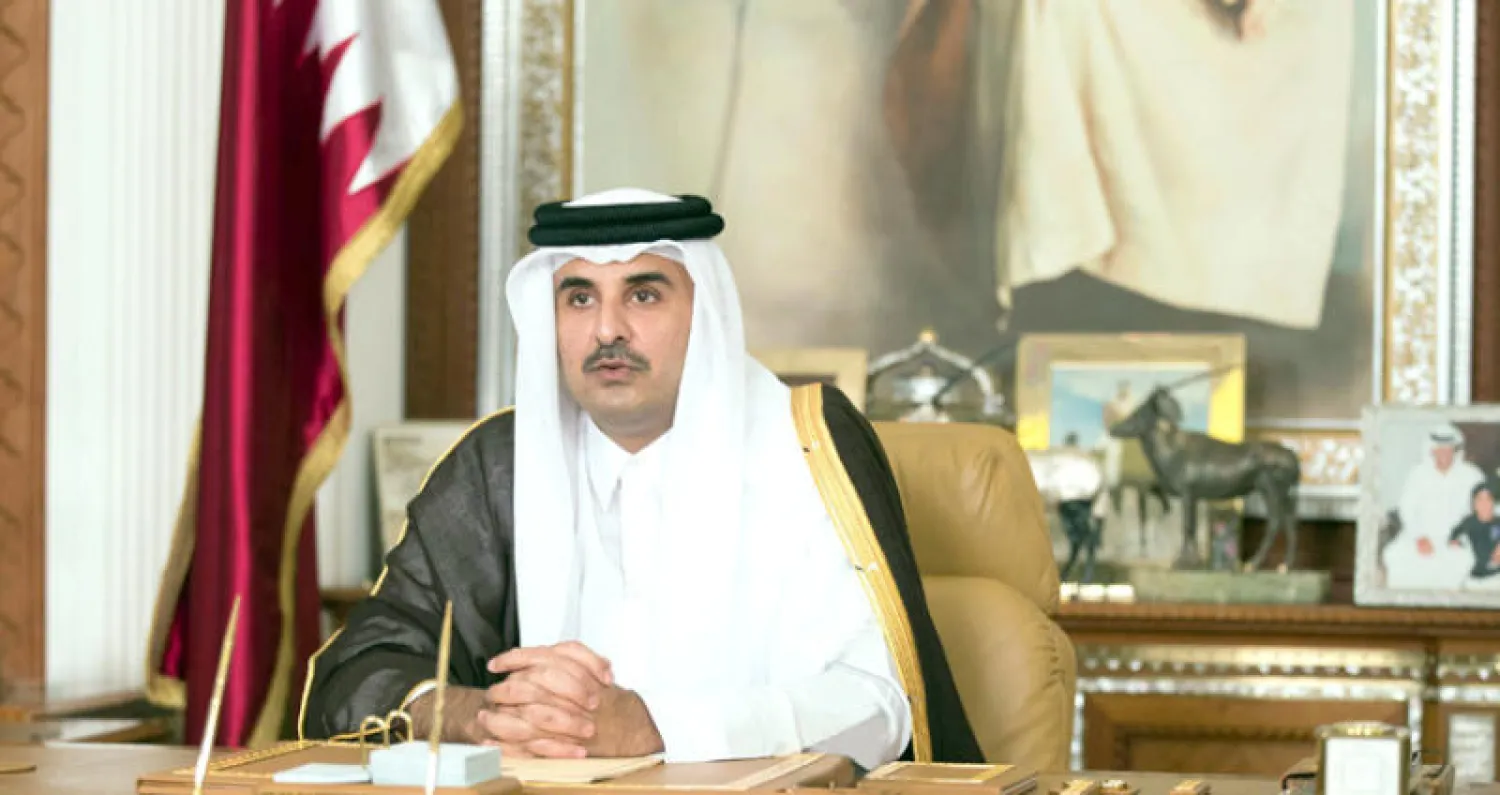 أمير قطر يعلن إجراءات اقتصادية... ومستعد لـ {تسوية}