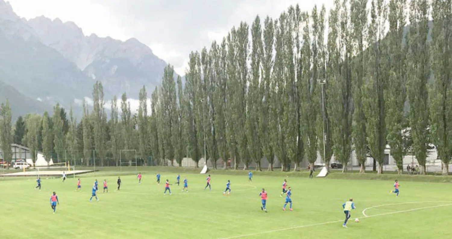 من معسكر الهلال في النمسا (المركز الإعلامي بنادي الهلال)