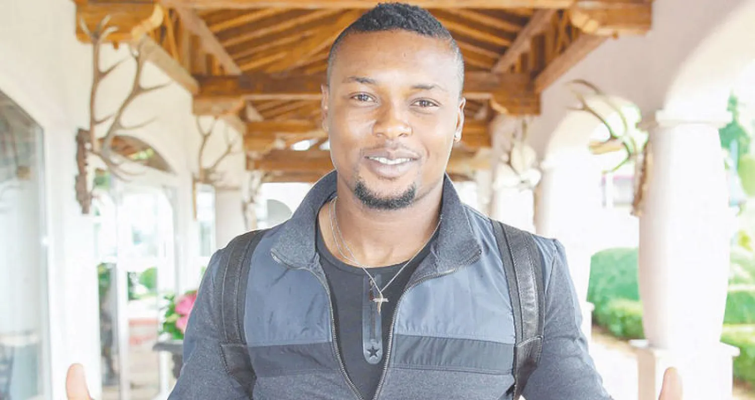 أبوابونا لدى وصوله إلى معسكر الأهلي في النمسا  (المركز الإعلامي بالنادي الأهلي)