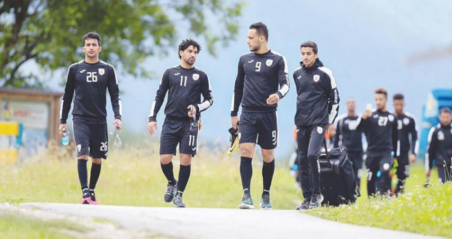 لاعبو الشباب في معسكرهم الحالي بالنمسا (المركز الإعلامي بنادي الشباب)