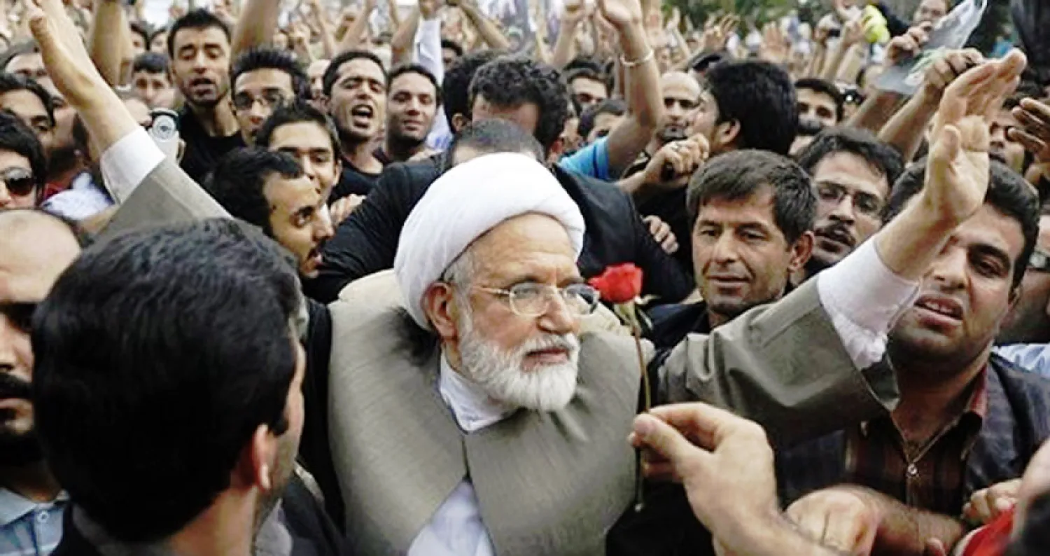 الزعيم الإصلاحي الموقوف تحت الإقامة الجبرية، مهدي كروبي.