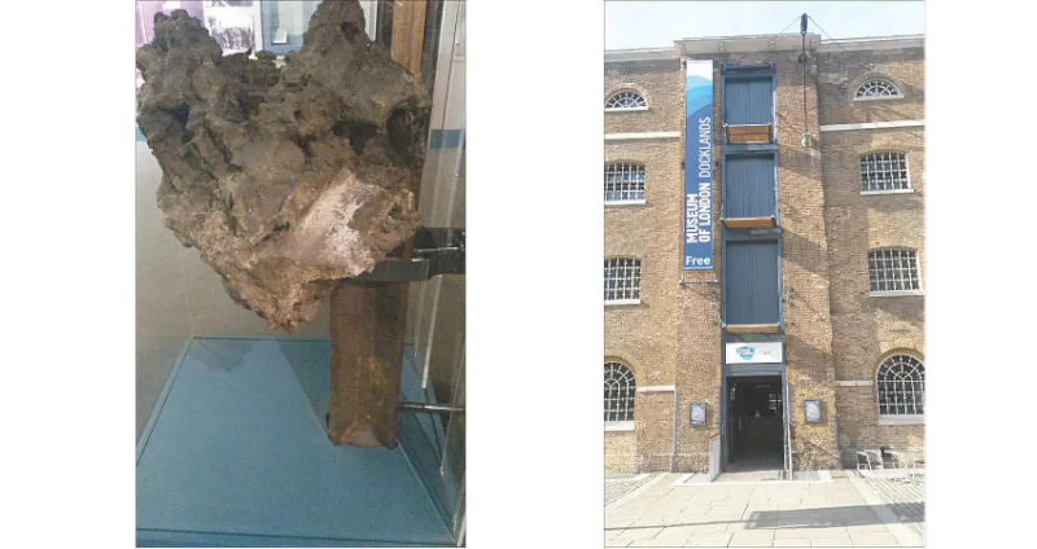 مبنى المتحف من الخارج - جانب من متحف دوكلاندز في لندن