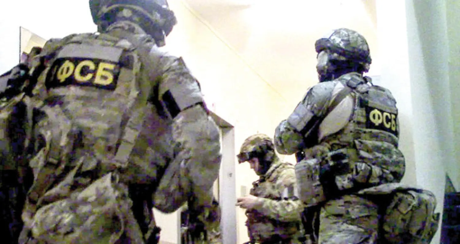 مداهمات في بطرسبورغ أول من أمس («الشرق الأوسط})