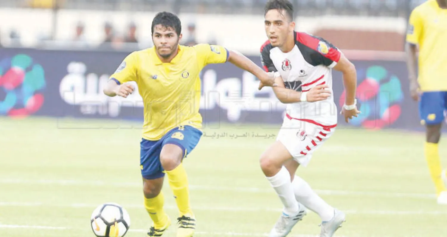 من مباراة النصر الماضية أمام الفتح الرباطي المغربي (تصوير: أحمد يسري)