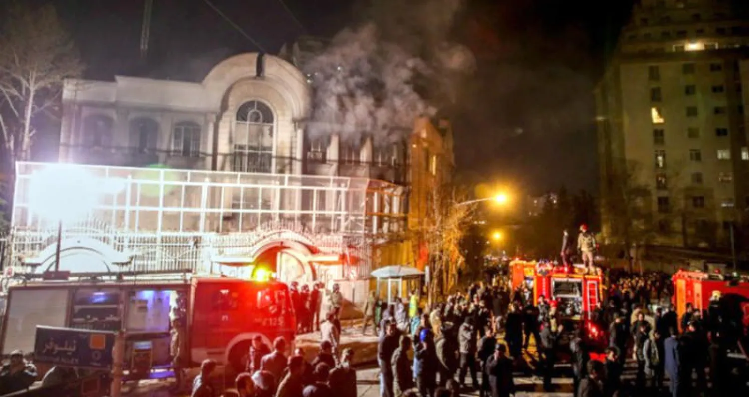 صورة ارشيفية للسفارة في طهران