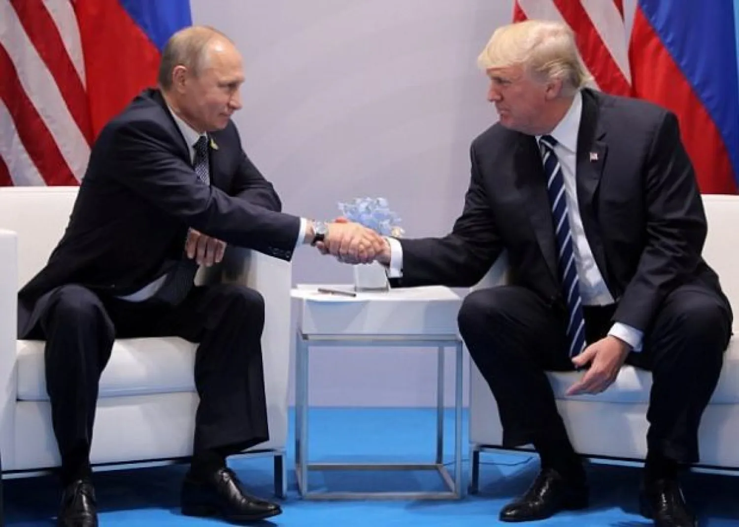 Trump and Putin met for the first time at a G20 summit in Germany this month. Russia's hopes for warmer relations with the US under Trump appear to be souring with the massive expulsion/Reuter