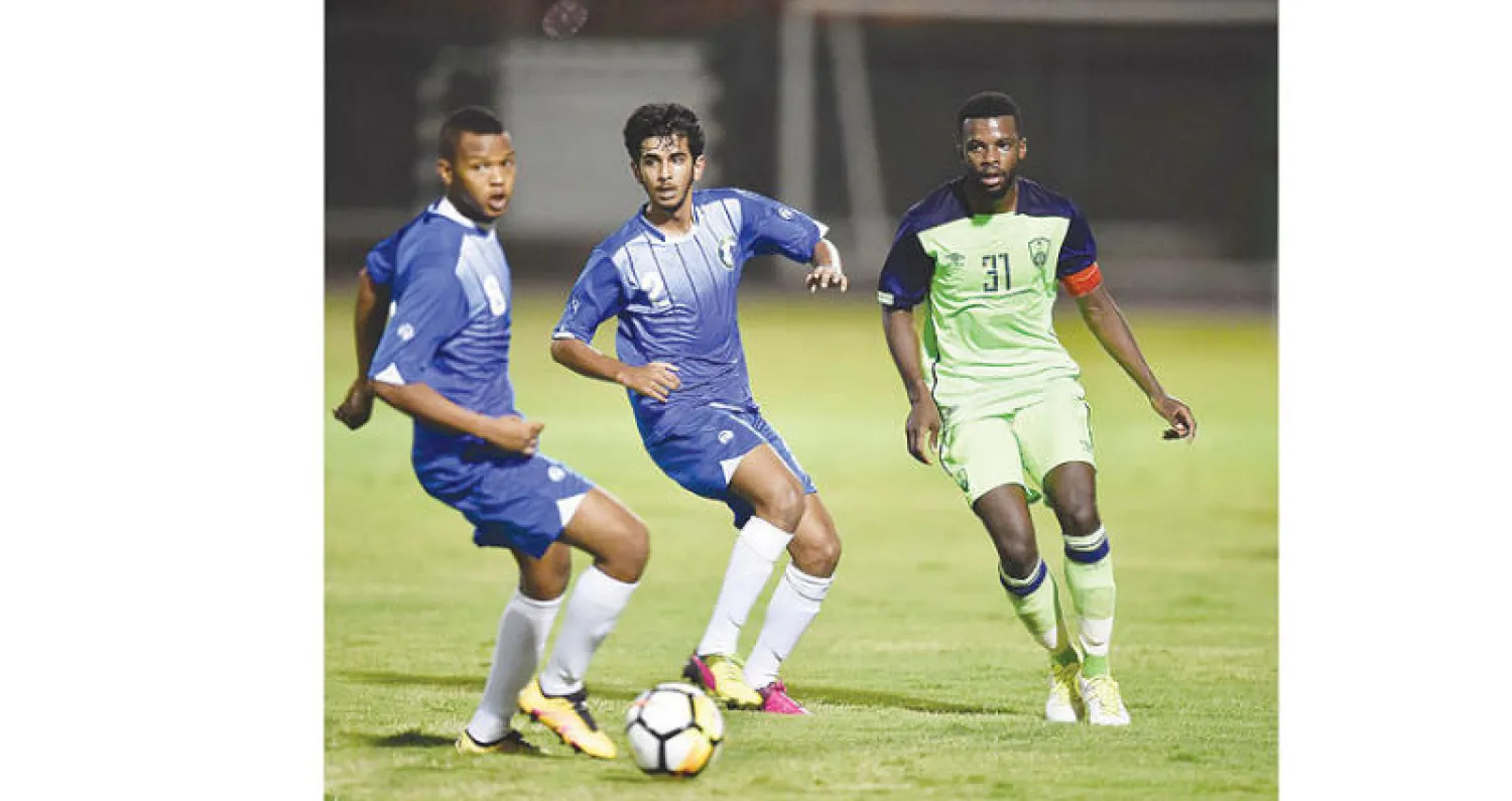 جانب من مباراة الأهلي والانتصار الودية (المركز الإعلامي بالنادي الأهلي)