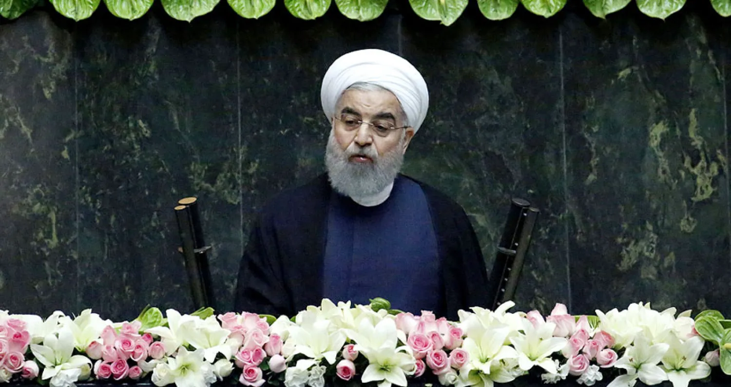 الرئيس الإيراني حسن روحاني (أ.ف.ب)