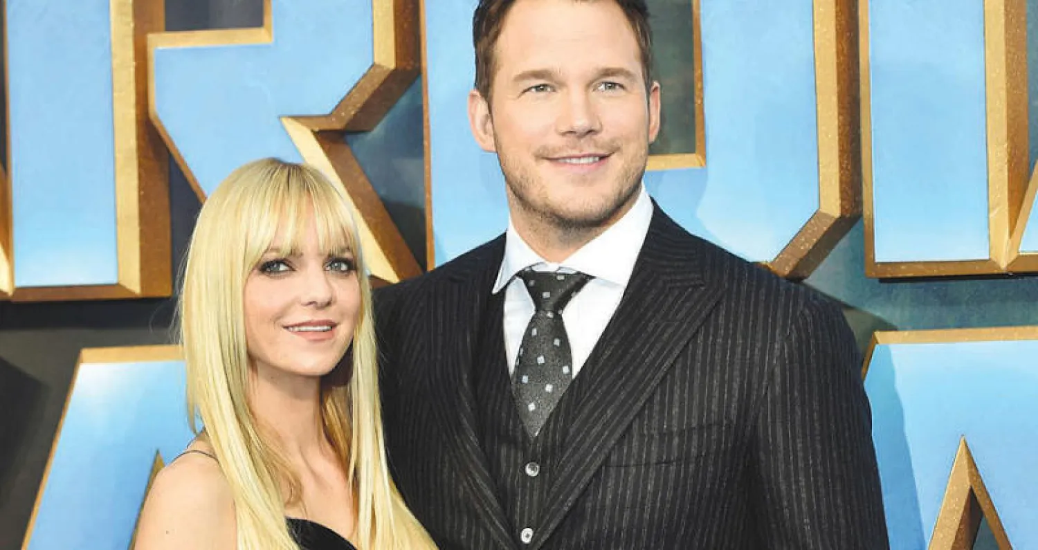 انفصال كريس برات وآنا فاريس بعد زواج دام 8 أعوام