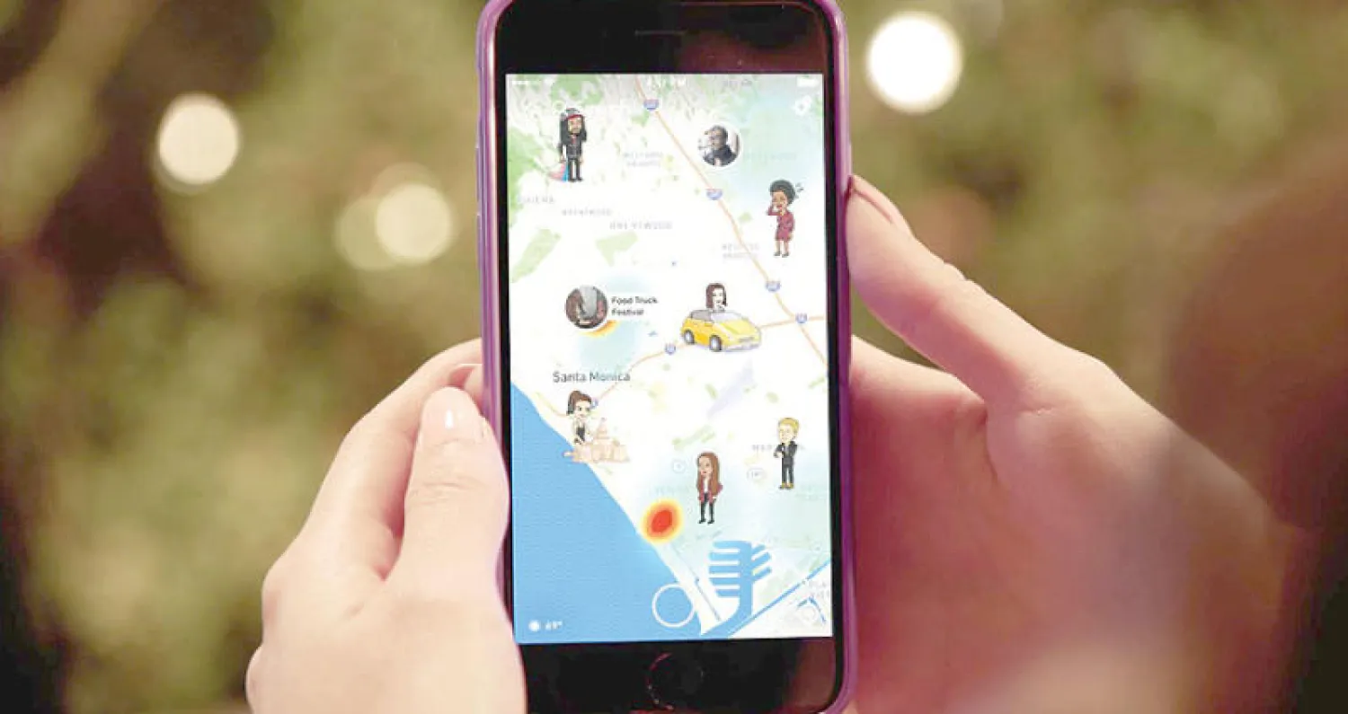 ميزة «سنابتشات» لتحديد الموقع الجغرافي للأولاد تثير مخاوف الآباء